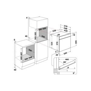 Furre Montuese Hotpoint Ariston FA2 841 JH BL HA