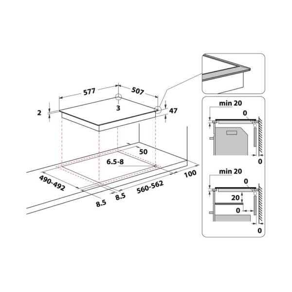 Pllake Hotpoint Ariston Hr 642 X CM - Image 5