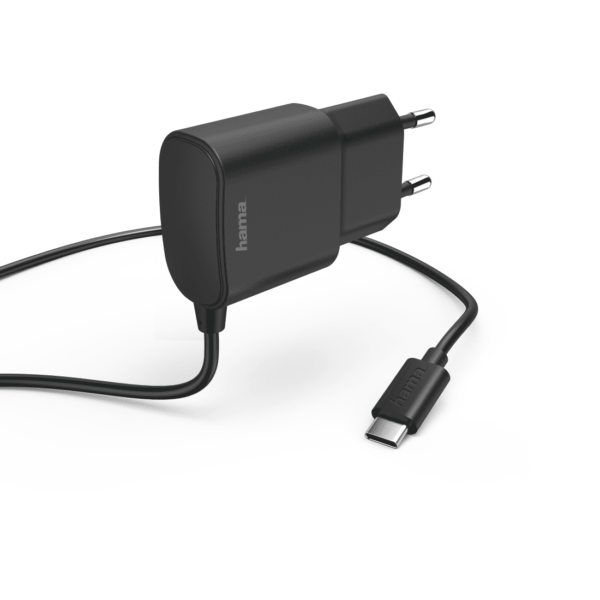 Karikues Hama, USB-C, 1m , i zi,