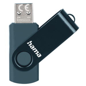 USB Hama “Rotate”, 3.0, 32GB, 70MB/s, kaltër e errët