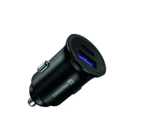 Karikues makine Swissten, PD, USB-C, karikim i shpejtë 3.0, 36W, metal, i zi