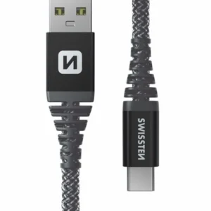 Kabllo Swissten Kevlar USB – USB-C, 1.5m