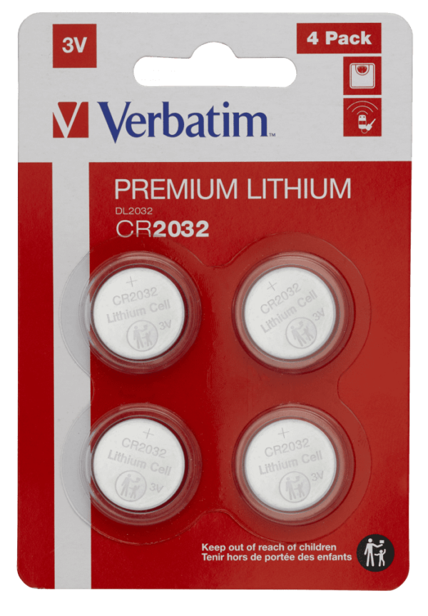 Bateri Verbatim Premium Lithium, 3V
