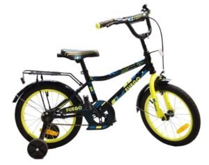 BICIKLETE FUEGO 16" EL NINJO GB10.5-16 BLACK/YELLOW